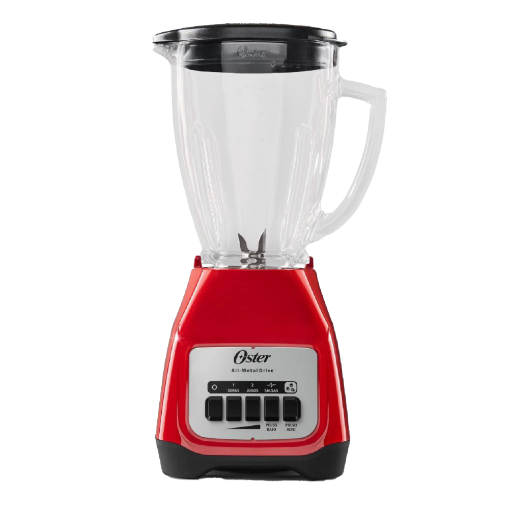 LICUADORA OSTER 550W BOTONES ROJO BLSTKAGRPB053