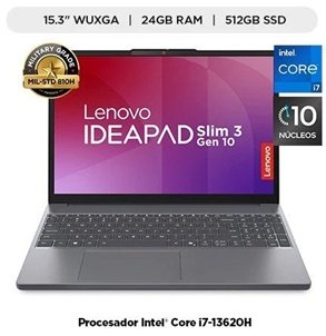 LAPTOP LENOVO 15.3" 83K100KFLM WUXGA CORE i7-13620H WIN11 24GB 512GB SSD