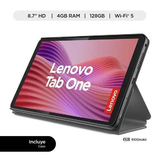 TABLET LENOVO TAB ONE 8.7" 4GB 128GB FOLIO