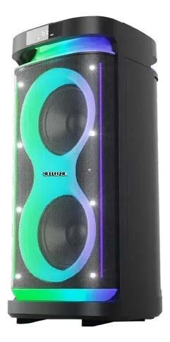 PARLANTE BLUETOOTH KARAOKE AIWA AWPOH5D 80W.RMS LUCES/FM/USB/MICROFONO ALAMBRICO