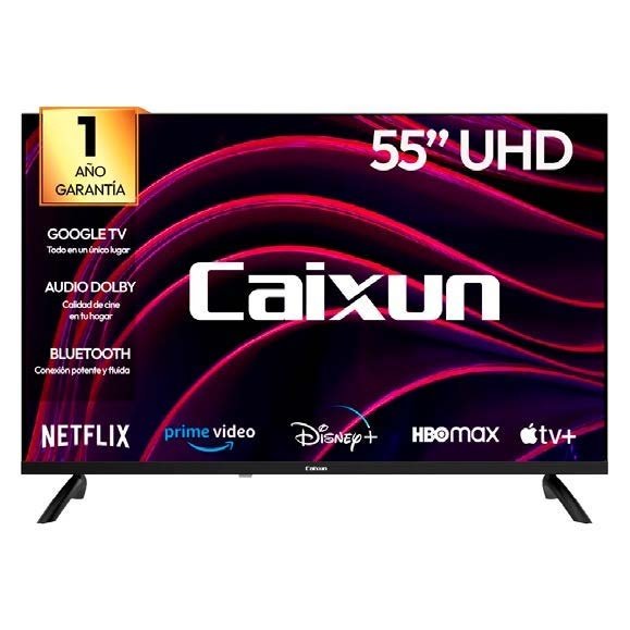 TELEVISOR CAIXUN LED 55" UHD 4K GOOGLE TV C55K4UG