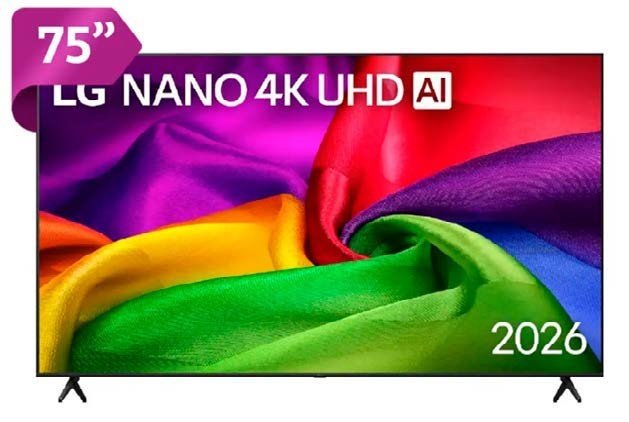 TELEVISOR LG NANO 75NU800BPSB UHD/4K SMART RE:NEW WEBOS AI C/MAGIC REMOTE