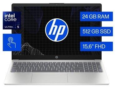 LAPTOP HP 15-FD2373LA CORE ULTRA 7-225U AI 15.6" WIN11 24GB 512GB SSD