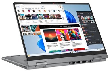LAPTOP 2en1 LENOVO 14" TACTIL 83DR007QLM AMD R7-8845H WIN11 16GB 512GB SSD C/SMART PEN