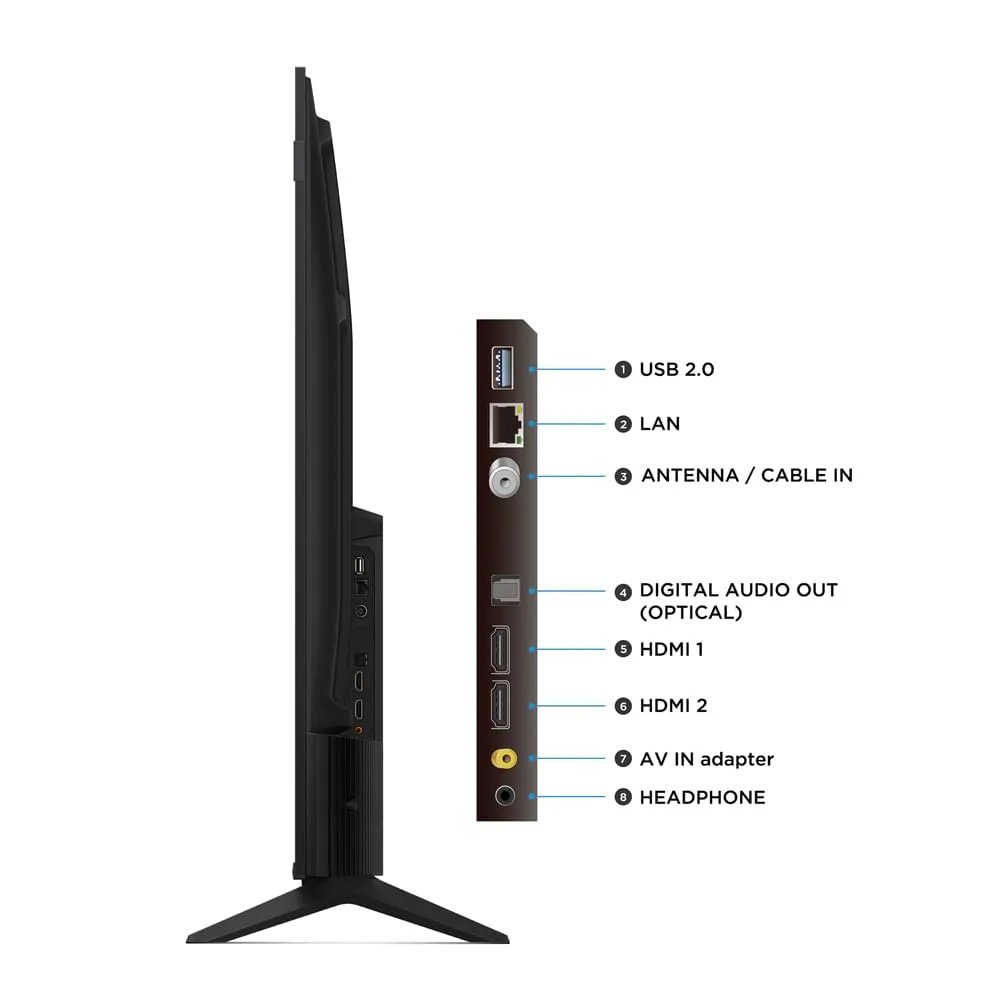 TELEVISOR TCL 50 " 50S5K FHD 2025 QLED FHD GOOGLE TV - Image 3