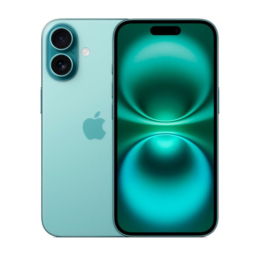 CELULAR IPHONE 16 ESIM 128GB 8GB TEAL (REACONDICIONADO)