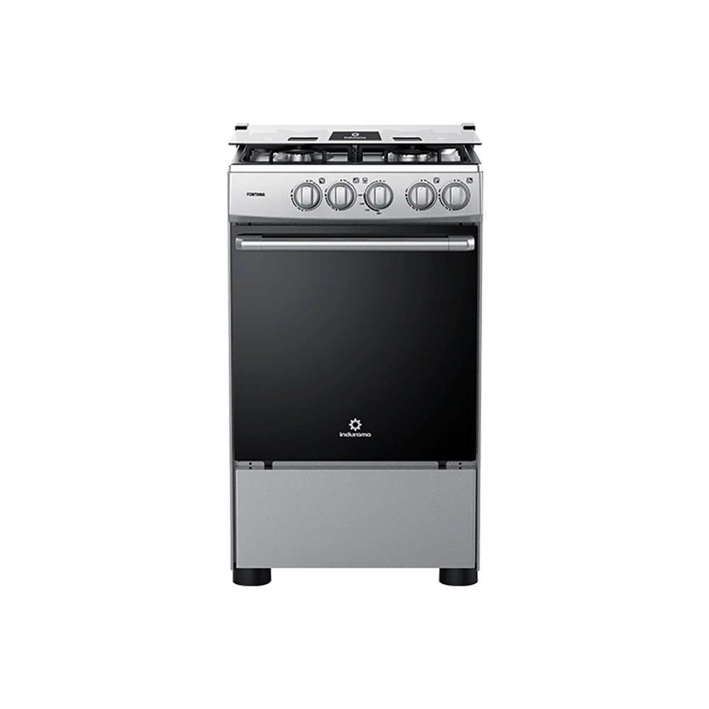 COCINA INDURAMA FONTANA DE PIE A GAS 4 QUEMADORES