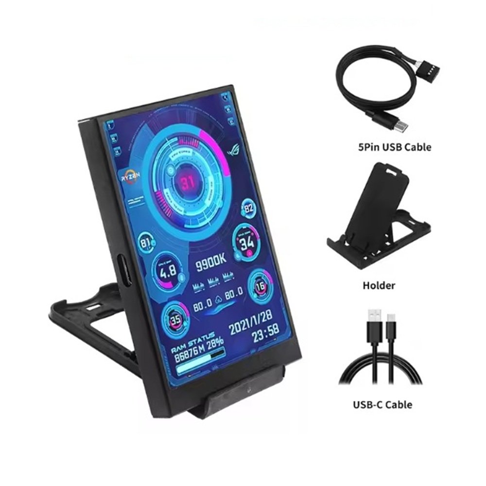 MINI MONITOR IPS 3.5" USB TIPO-C - Image 2