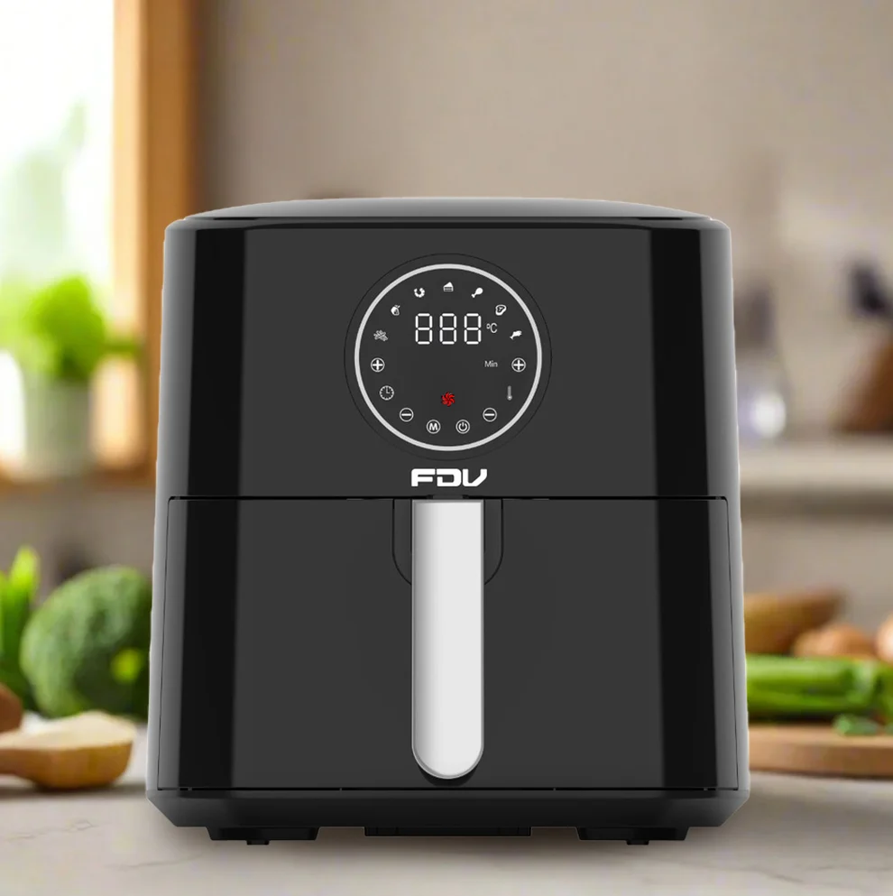 REFRIGERADOR FDV DELUXE PRESTIGE 514L BLACK + Regalo: Freidora de Aire 5 LT FDV + REGALO: FREIDORA DE AIRE 5 LT FDV - Image 2