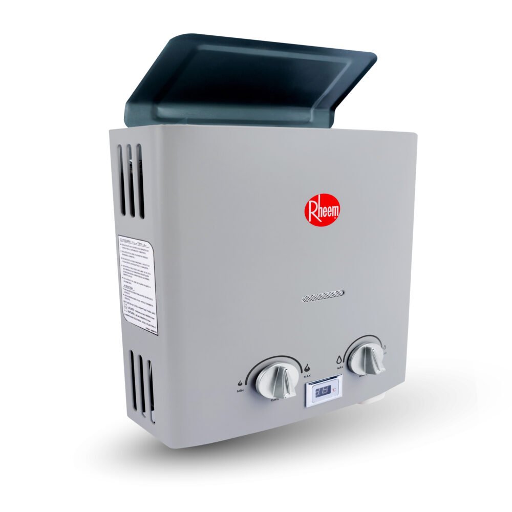 TERMA RHEEM 5.5L + PUNTO ADICIONAL KOJAC + DUCTERÍA KOJAC + CONEXIÓN