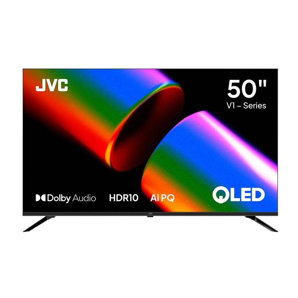 TELEVISOR JVC 50" LT-50KM758 2025 QLED 4K UHD GOOGLE TV