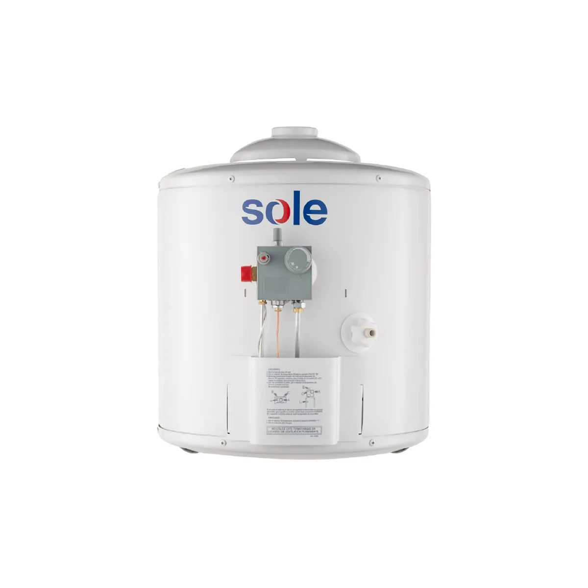 TERMOTANQUE SOLE GN TIPO A 25 LT +CONEXIÓN
