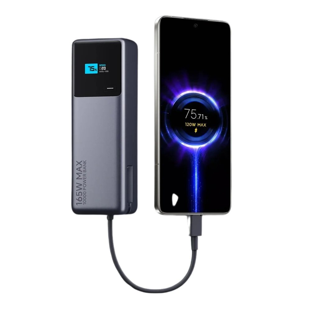 POWERBANK XIAOMI 165W POWER BANK 10000MAH INTEGRATED CABLE - Image 3