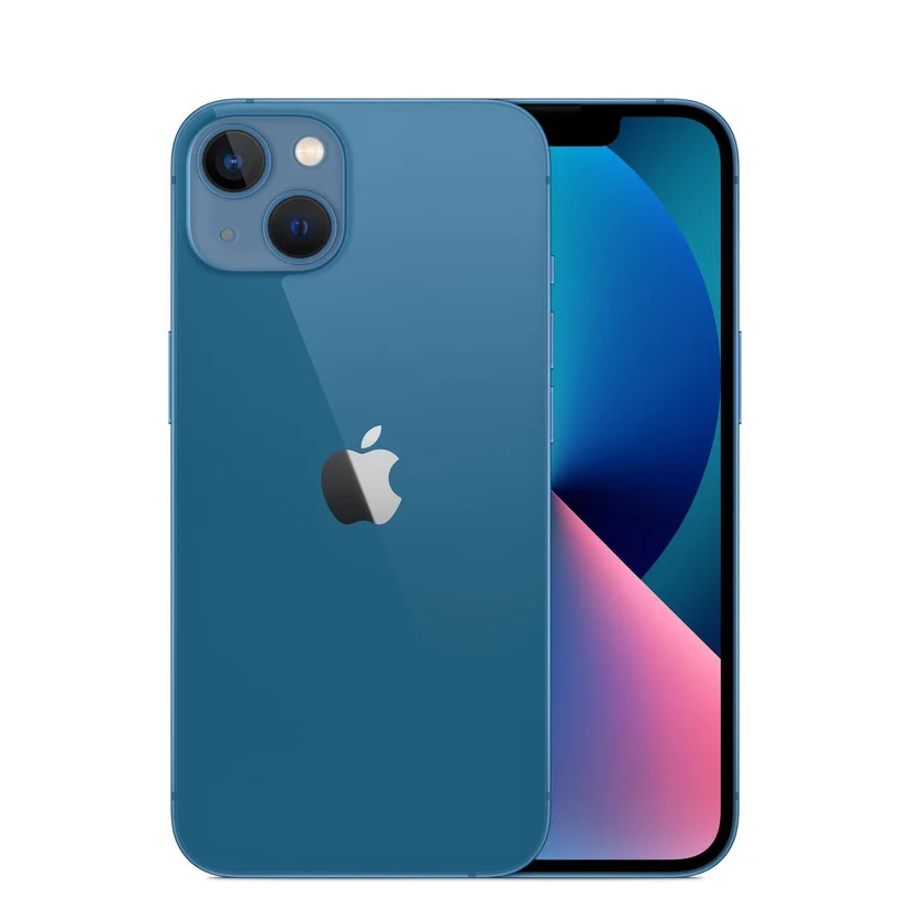  CELULAR IPHONE 13 128GB  OPEN BOX CON CHIP AZUL + REGALO: CABLE Y CUBO CARGADOR