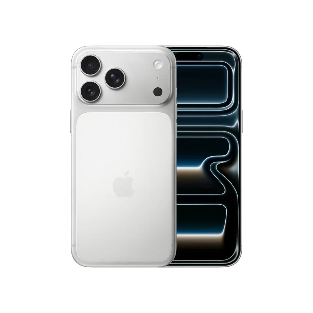  CELULAR IPHONE 17 PRO MAX 256GB  SELLADO ESIM SILVER + REGALO: CABLE Y CUBO CARGADOR